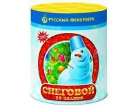 Батарея салютов Снеговой Р7212 купить от производителя Русский Фейерверк — Жердевка