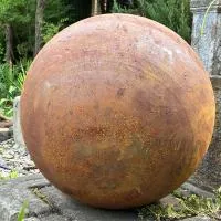 Стальная сфера — 3D КОРТЕН (518913) ∅ 1500 мм. Жердевка 