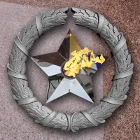 Венок вечный огонь чугун звезда нержавеющая сталь в Жердевке (518577)