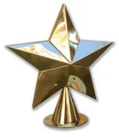 Звезда двусторонне выпуклая ø 350 (517612) сертификат на обелиск - стела памятник мм. пустотелая  в Жердевке