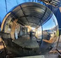 Сфера шар ø 2000 мм. (514274) производство - арт-объект пустотелая  в Жердевке