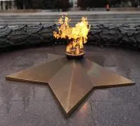 Звезда вечного огня листовая бронза чугун в Жердевке (518589)
