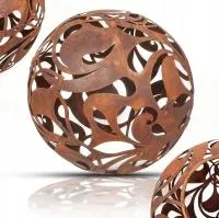 Кортеновская сталь шары 3D (518932) ∅ 1000 мм. Жердевка