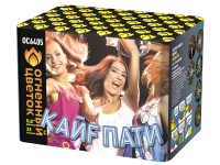Батарея салютов Кайф-пати ОС6405 купить от производителя Огненный Цветок — Жердевка