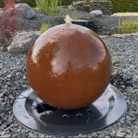 Фонтан кортеновская сталь (518909) ∅ 750 мм. Жердевка 